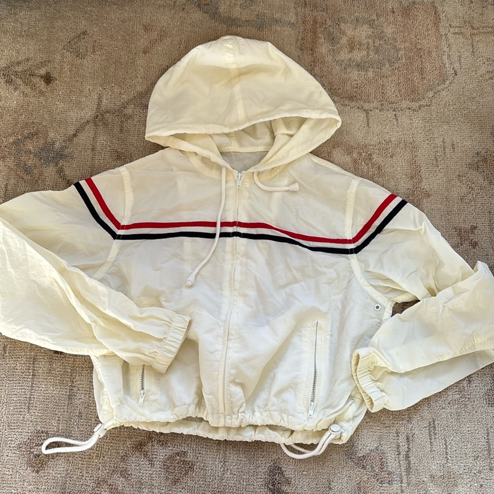 PacSun J.Galt nylon jacket/bomber with hood